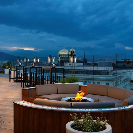 索非亚凯悦酒店 索菲亞 外观 照片 The Sky Bar
