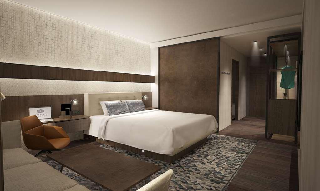 索非亚凯悦酒店 索菲亞 客房 照片 A guest room at the hotel