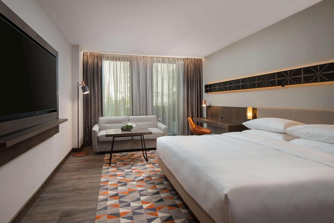 索非亚凯悦酒店 索菲亞 外观 照片 A guest room at the hotel