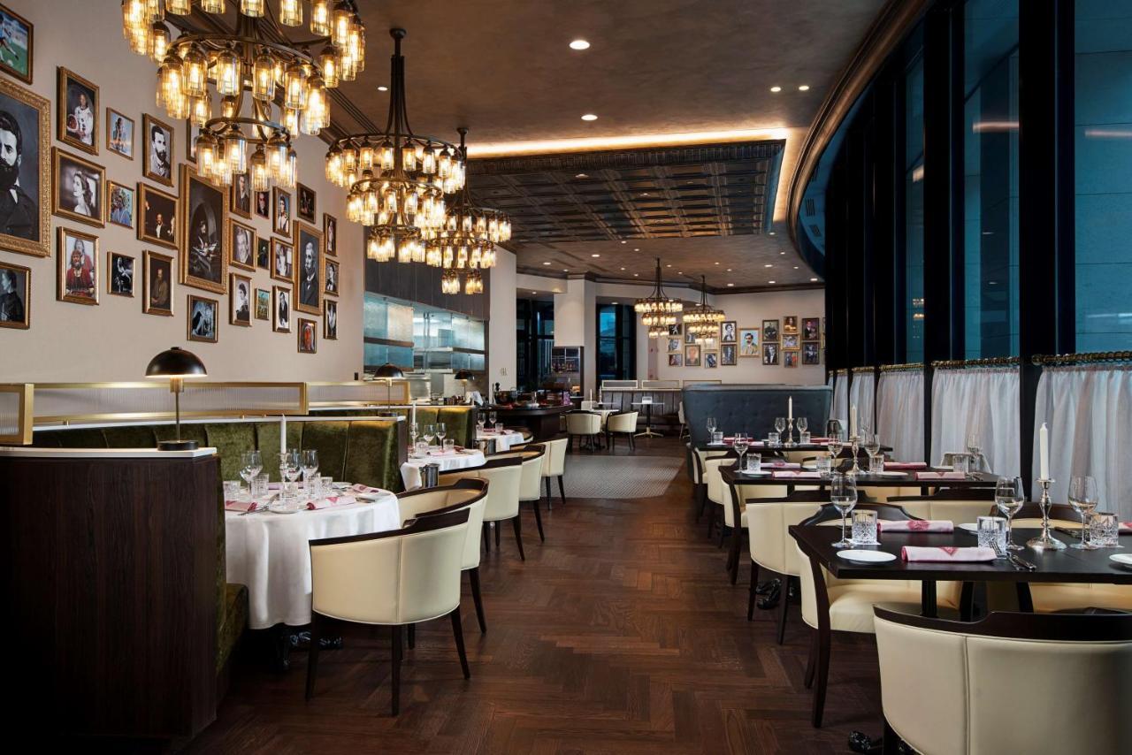 索非亚凯悦酒店 索菲亞 外观 照片 Interior of the restaurant