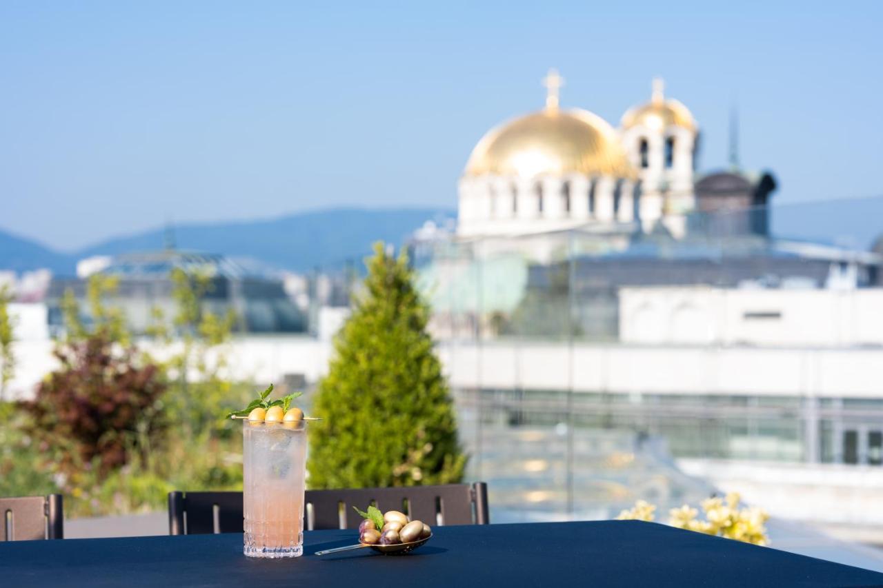 索非亚凯悦酒店 索菲亞 外观 照片 View from the rooftop